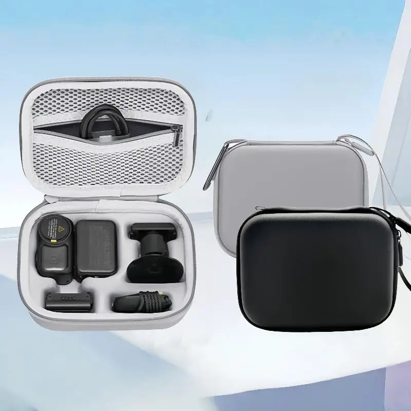 OSMO NANO Carrying Case Tear-resistant PU Storage Bag Slim Portable Qme