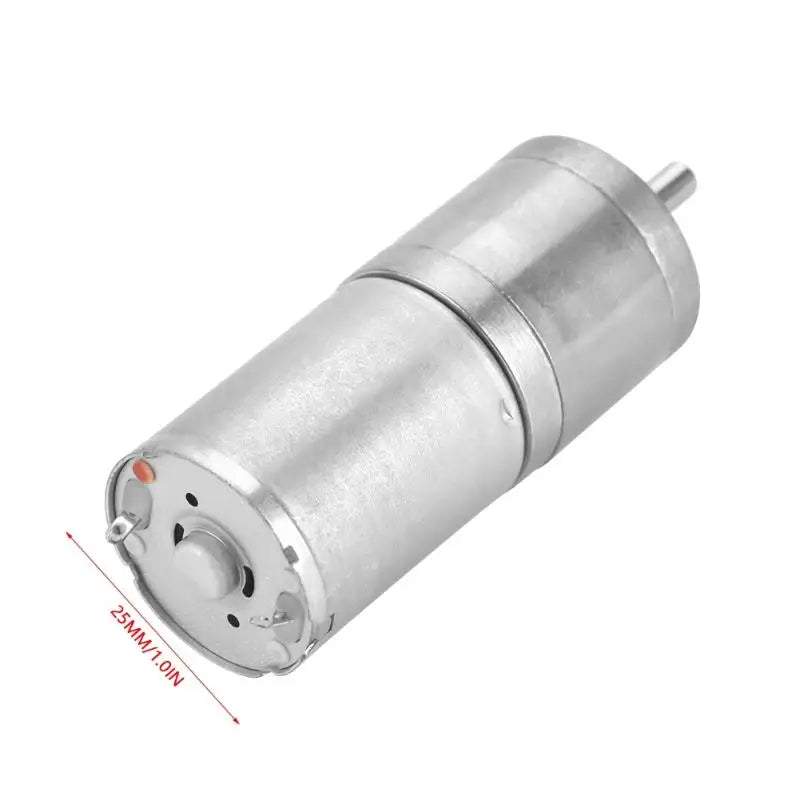 25mm 12V 25GA‑370 Low Speed Metal Gear Motor For Electronic Lock Gear Motor Gear Motor Metal Gear Motor Motor Qme
