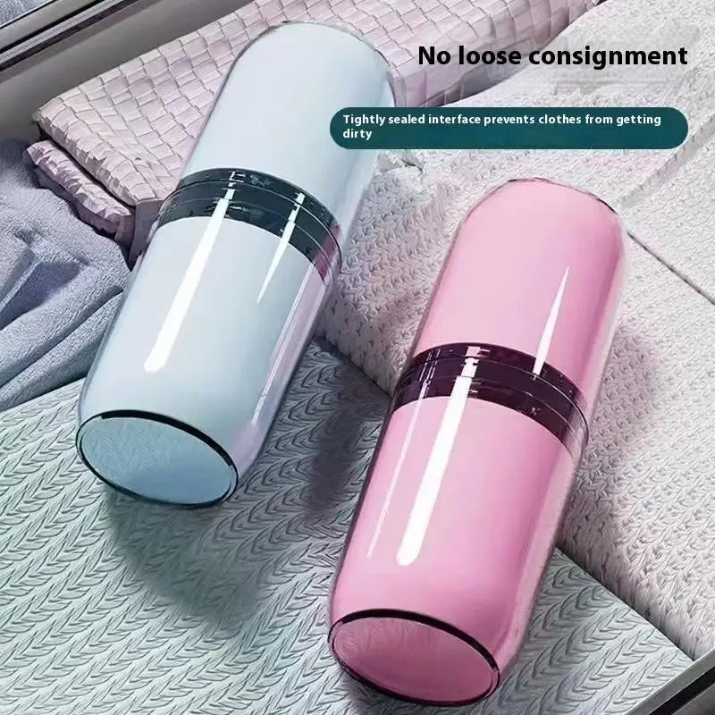 Portable Toothbrush Case Storage Box Outdoor Business Trip Travel Qme