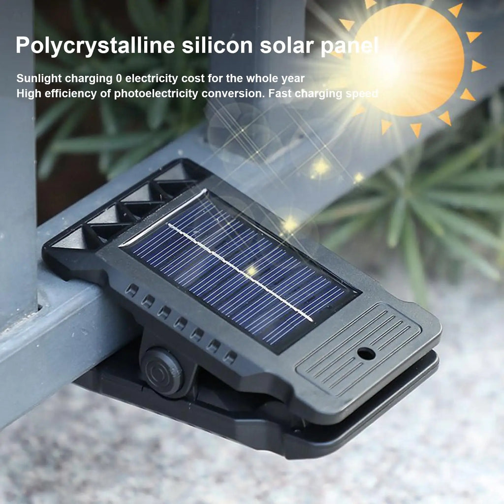 NEW upgrade Solar Light Chain Clip On Solar Motion Lights Outdoor 300LM Motion Sensor Security Lighting Waterproof Garden Decor Qme