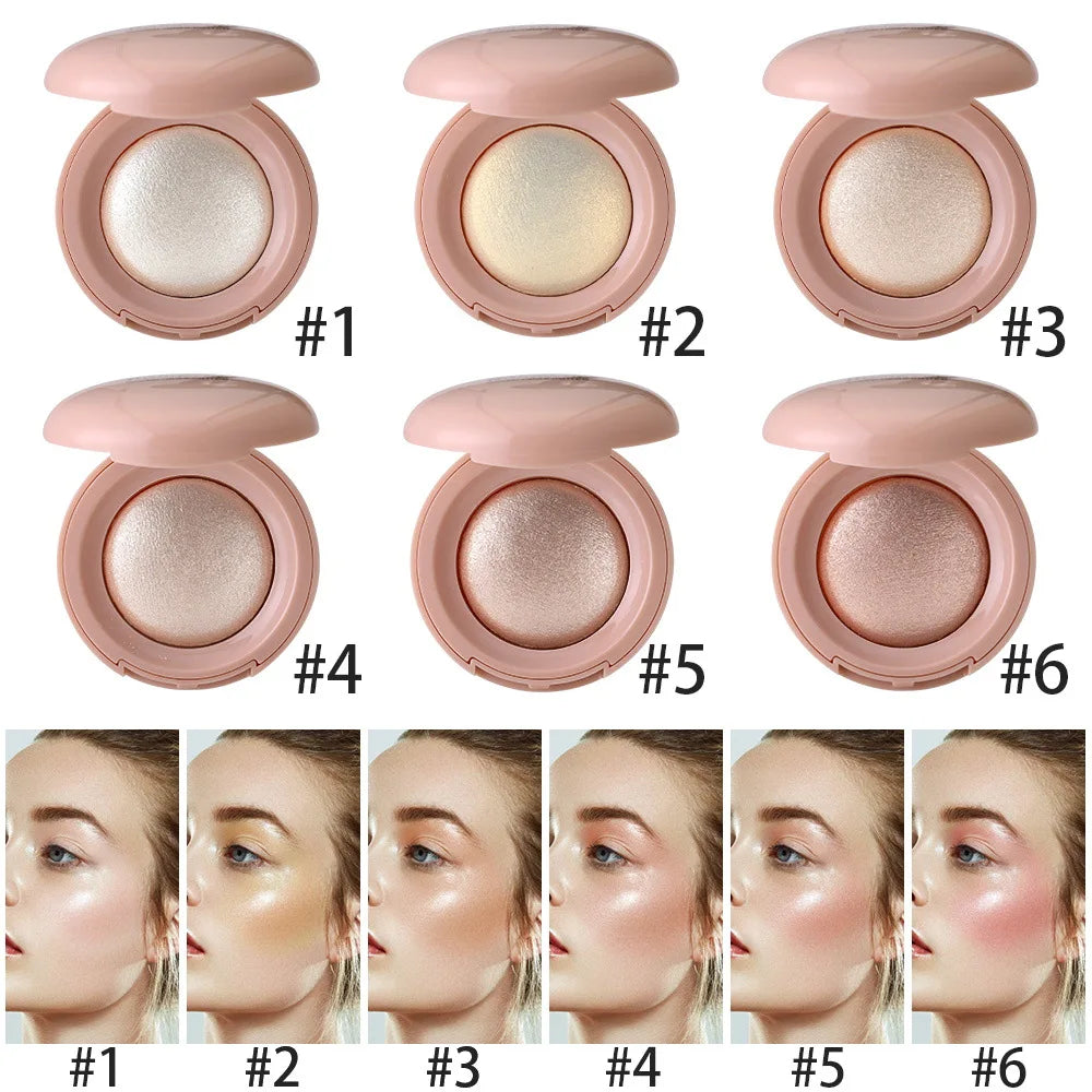 Monochrome Face Brightening Highlighter Lightweight Non-greasy Qme
