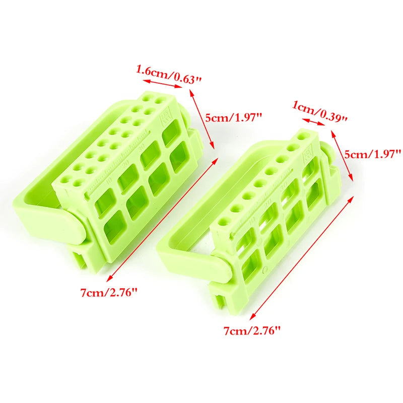 Dental Endo Files Holder 8 16 Holes 3 Colos Stand Tray Endodontic Qme
