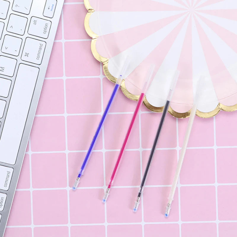 10pcs Heat Erasable Pen High Temperature Disappearing Fabric Marker Qme