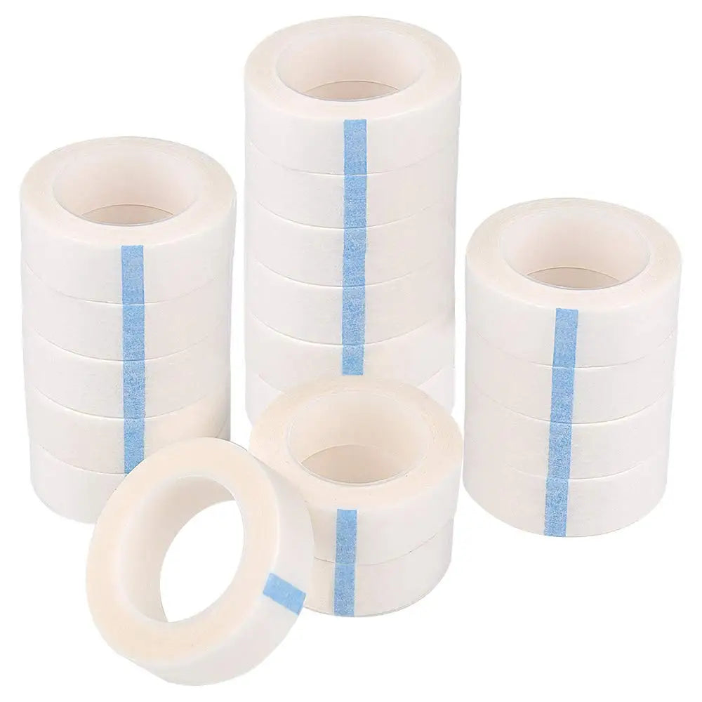 5/10/20/30/50 Rolls Eyelash Extension Paper Tape Lint Breathable Non-woven Cloth Adhesive Tape For False Lashes Patch Qme