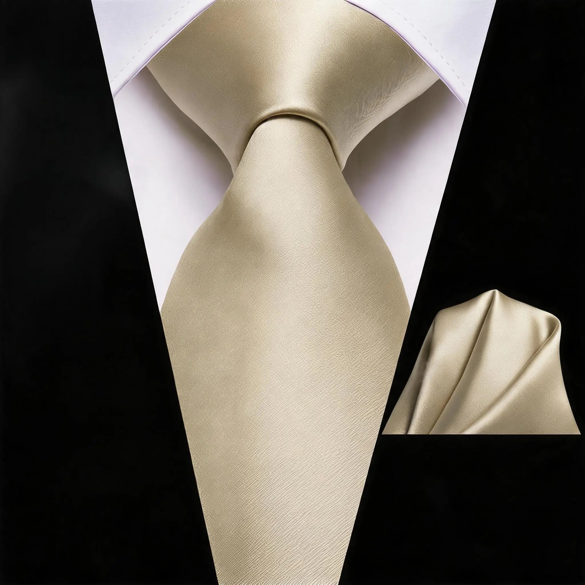 Men Solid Necktie Matching Pocket Square Two Pink Yellow Purple Green Qme DPTH-LDSN3405