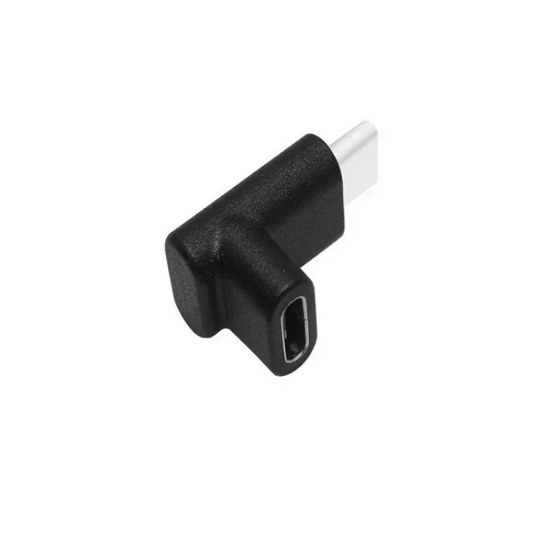 5pcs 90 Degree Right Angle USB 3.1 Type C Male To Female Converter USB-C Adapter for Samsung Huawei Smart Phone Portable Qme