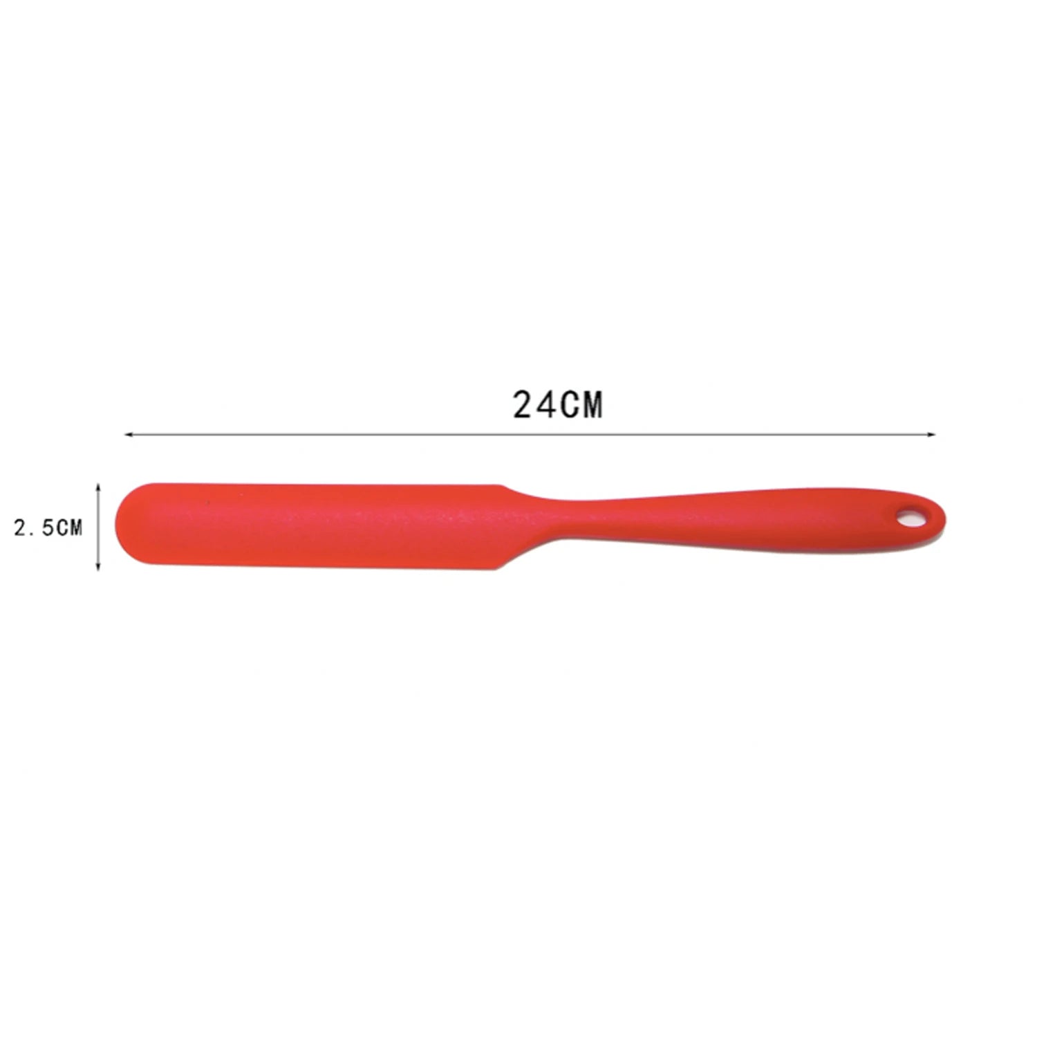 Non-Stick Silicone Cream Spatula Mini Jar Scraper Spoon Heat-Resistant Spatulas Flexible Kitchen Utensils For Baking Cooking Qme