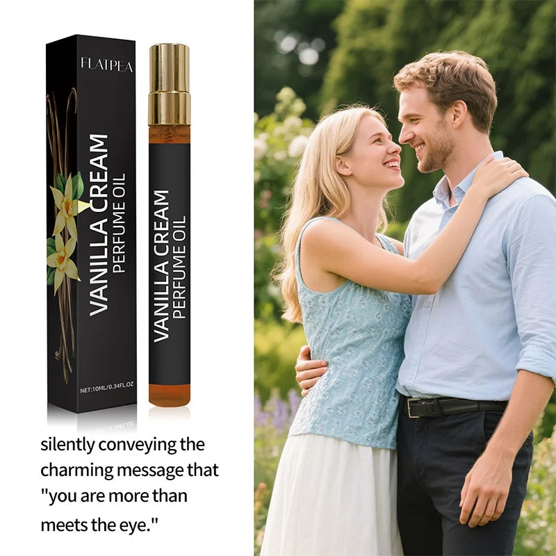 Vanilla Cream Gourmet Perfume Alcohol-free Sandalwood Musk Lasting Qme