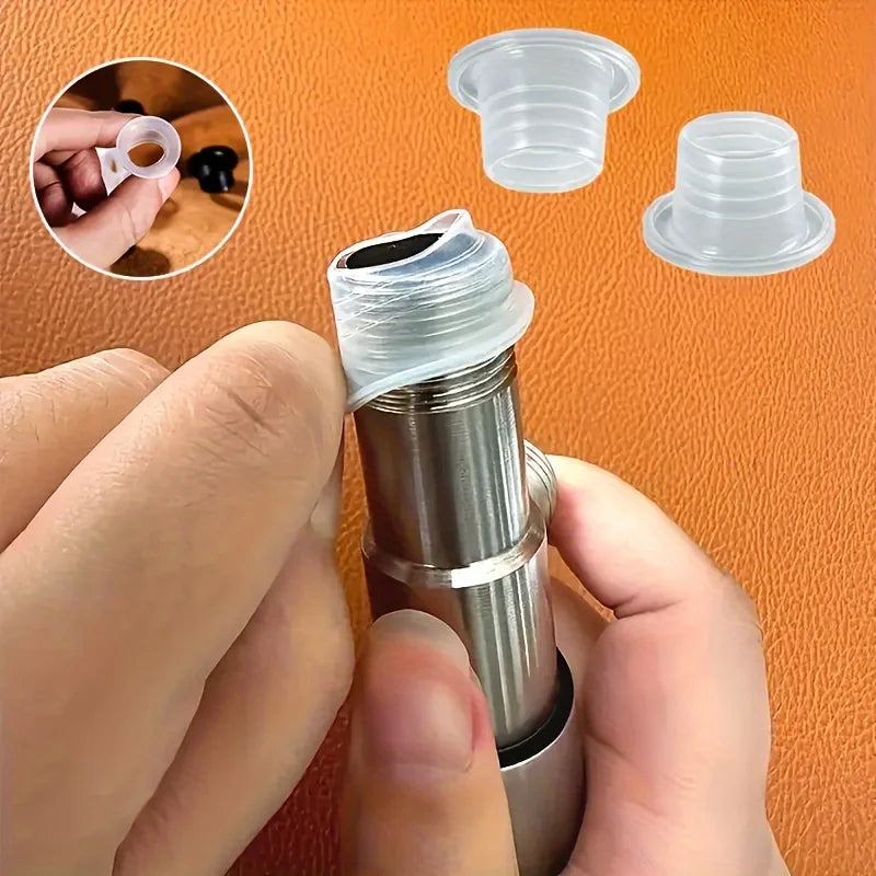 30-Piece silicone gasket for faucets and sanitary fittings - leak-proof rubber seal set with strong sealing properties Qme 30PCS Blue
