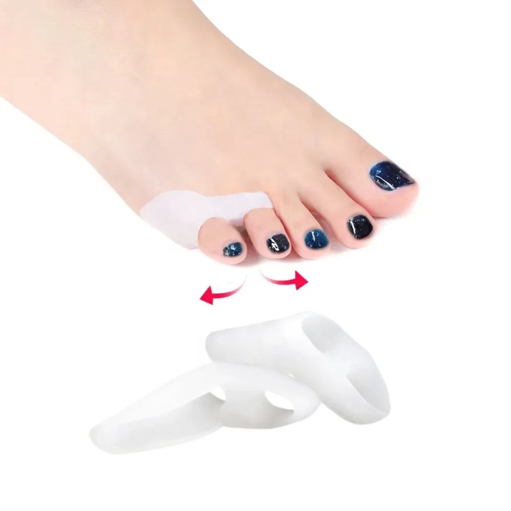 Soft Little Toe Buffer Cushion Covers Flexible Anti-friction Foot Qme