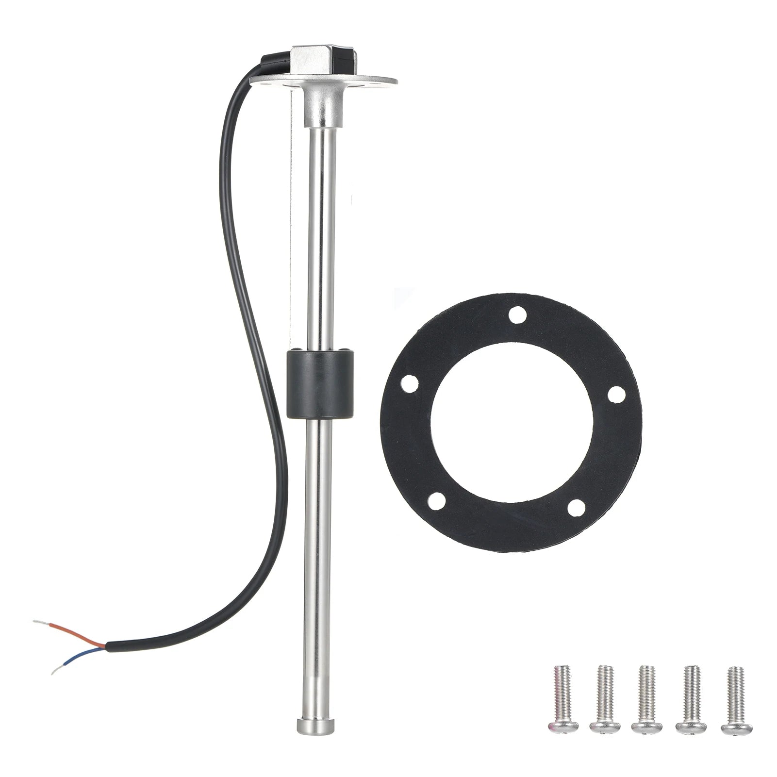 Marine Fuel Sending Unit Boat Fuel Tank Sender Fuel Water Level Sensor Stainless Steel Fuel Sender Unit 240-33ohm Qme 280mm