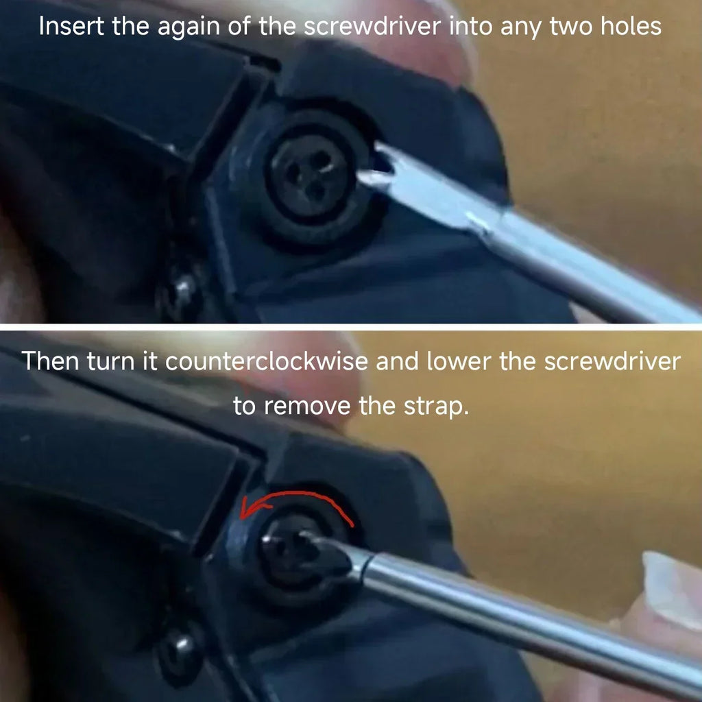 Metal Connector with Tool For Amazfit T-Rex 3 Screw Rod Watch Strap Adapter for T-Rex /T-Rex Pro/T Rex 2 Smartwatch Accessories Qme