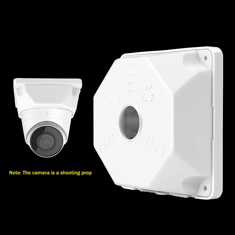 Universal Security Camera Junction Box Mounting Bracket Plastic Qme