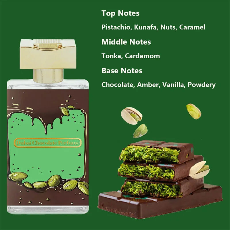 Sweet Chocolate Unisex Perfume Fragrance Long-lasting Scent Body Qme