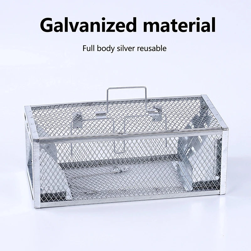 New Multi-Catch Rodent Mouse Trap Rat Trap Cage Pest Control All Mice And Rat Can Fit In Mice Rodent Catcher Rat Trap Cage Qme
