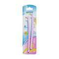 Small-head Interdental Brush Single Bundle Soft Bristles Deep Oral Qme Pink
