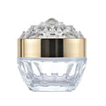 Luxury Glass Face Cream Jar Lid Container Lotion Jars Travel Bottle Qme Gold