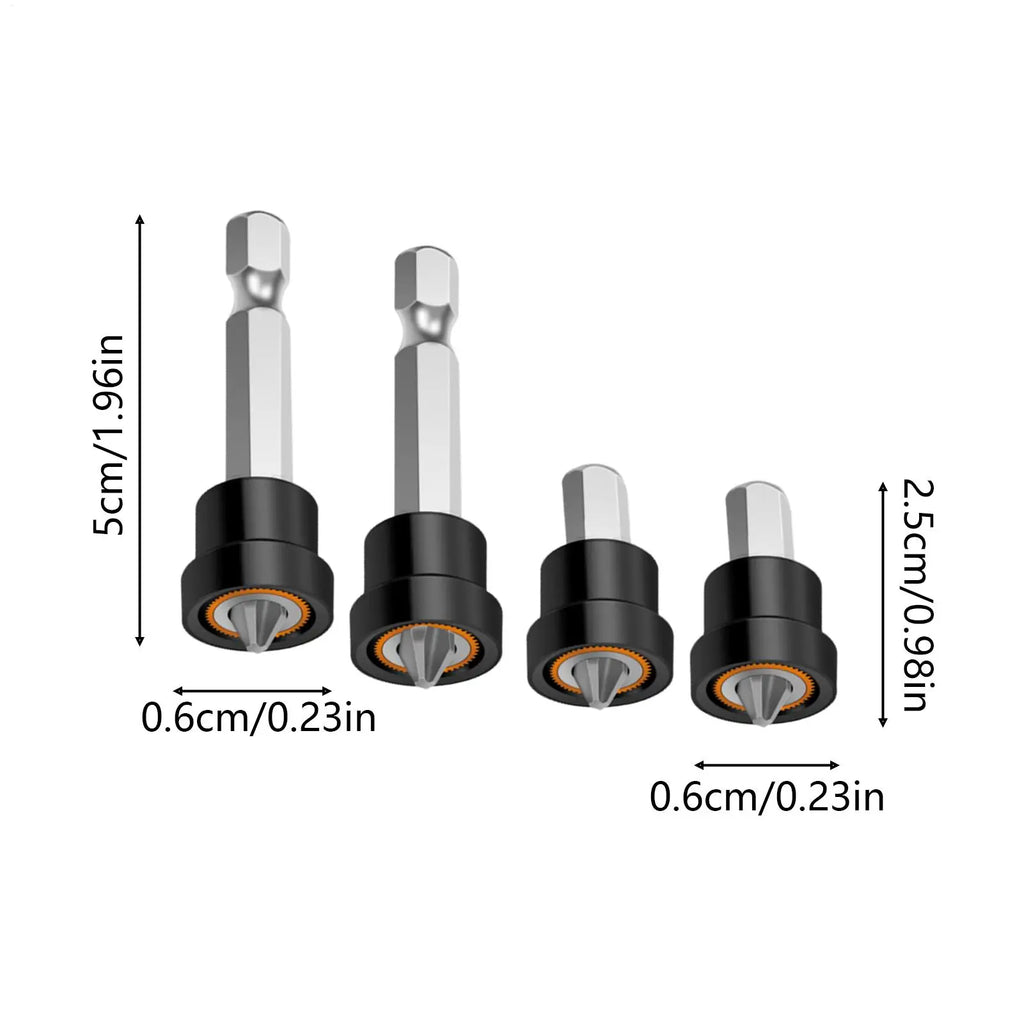 Screwdriver Bit Sets Anti-slip Magnetic Electric Repair Wrench Power Qme