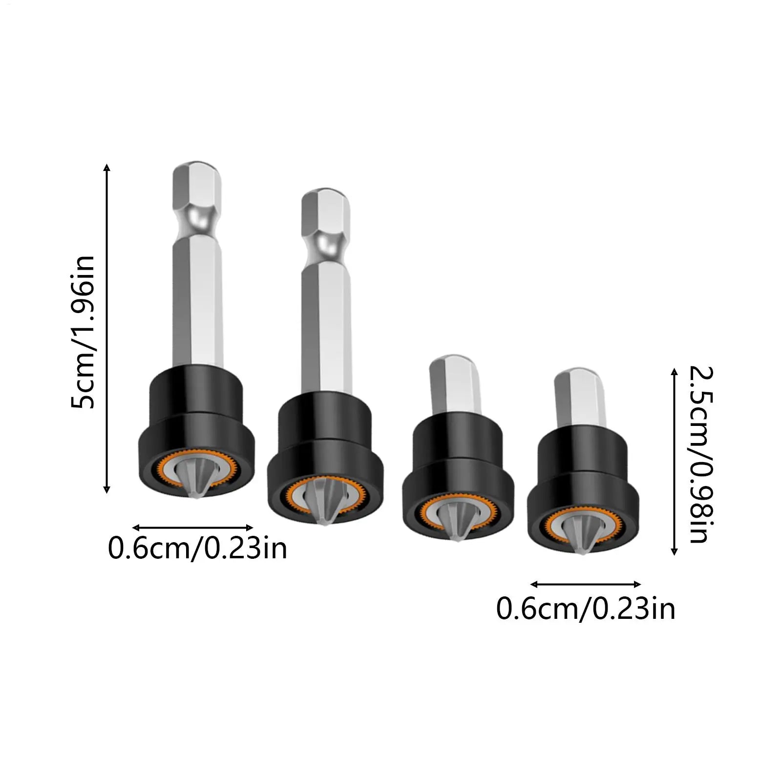 Screwdriver Bit Sets Anti-slip Magnetic Electric Repair Wrench Power Qme