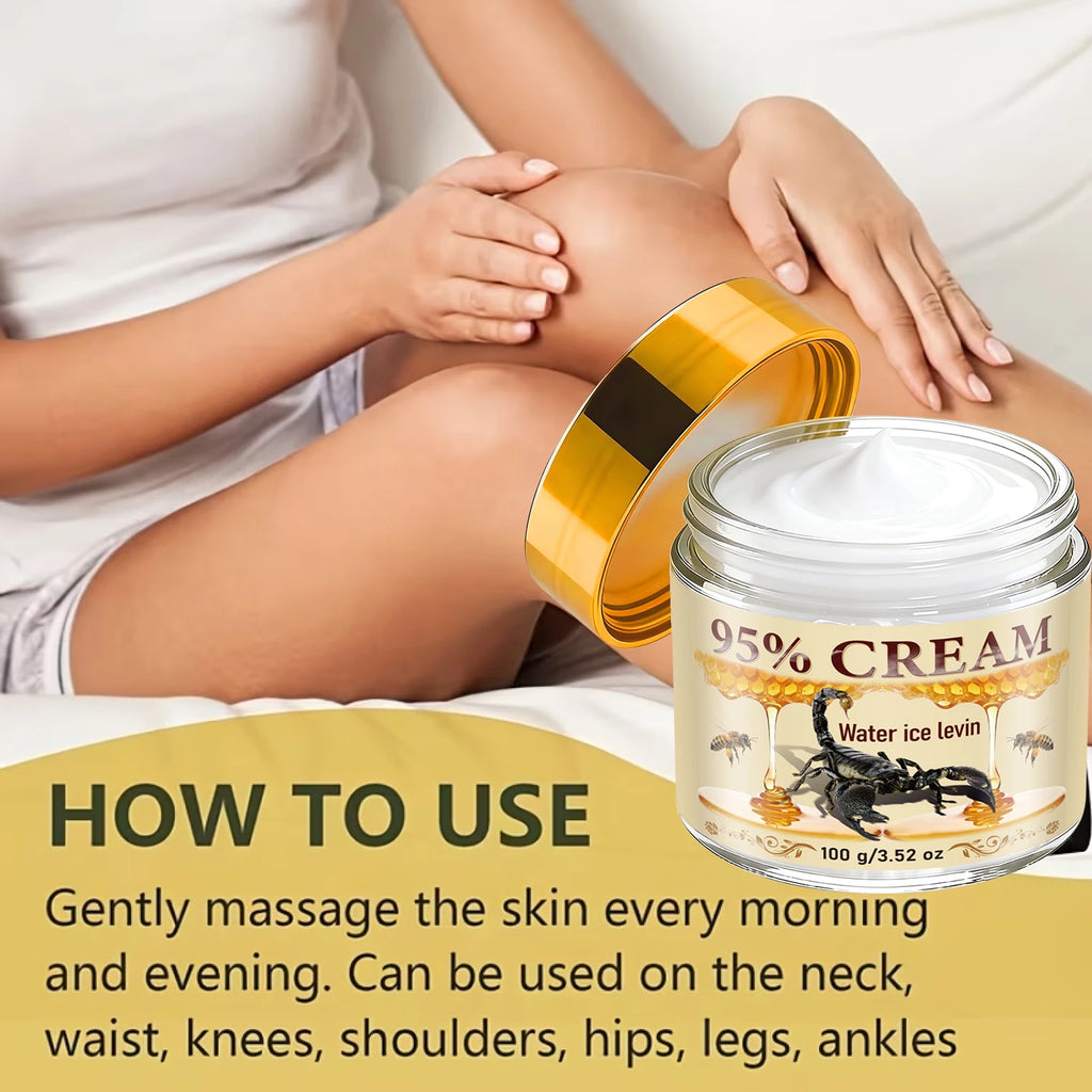 97% Bee Venom Body Cream Infused Collagen Niacinamide, Hydrating Firming Body Moisturizer Qme