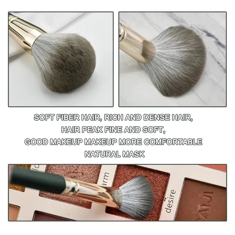 14Pcs Makeup Brushes Soft Fluffy Makeup Tools Cosmetic Powder Eye Shadow Foundation Blush Blending Beauty Make Up Brush Qme