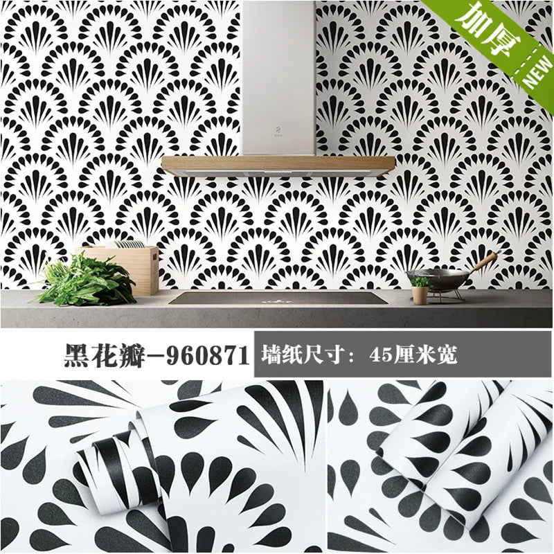 Modern Vinyl Wallpaper Peel Stick Boho Contact Paper Self Adhesive Qme 11 1mx44.5cm