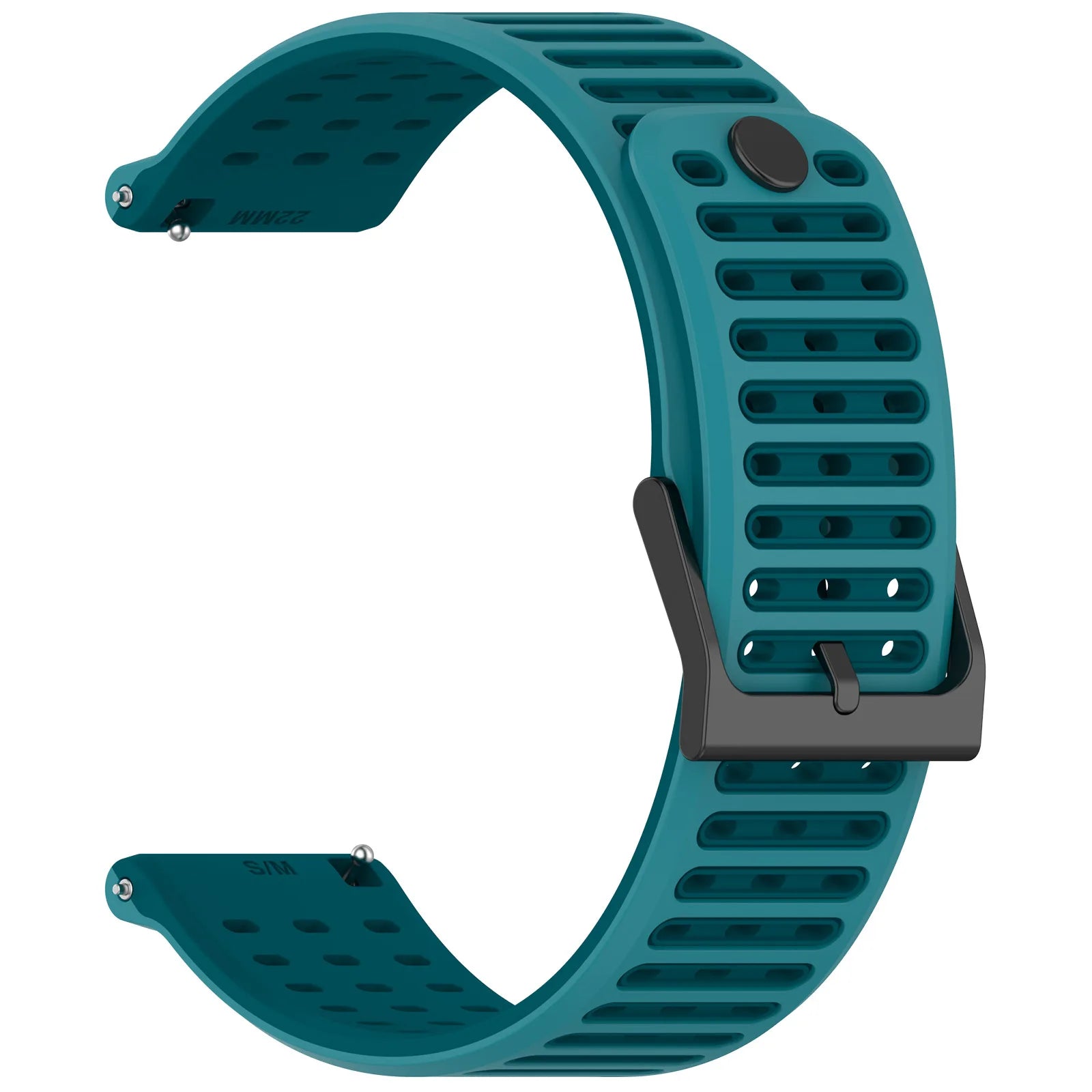 22mm Wristband For Suunto Vertical 2/RACE 2 Two-Tone Silicone Strap for Honor GS3 Replacement Band Bracelet for Honor watch 4pro Qme LU 22mm Universal band
