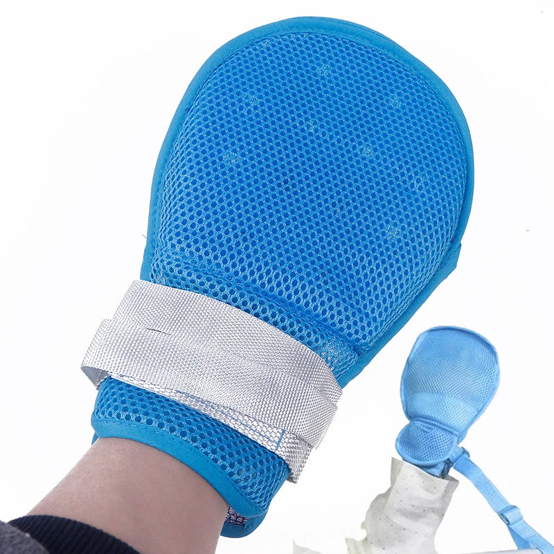 Medical Restraint Glove Detachable Bedridden Patient Anti Fall Hand Qme