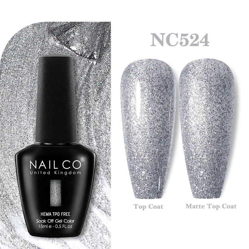 NAILCO Coat Base Gel Nail Polish Nails Art Semi Permanent Lacquer