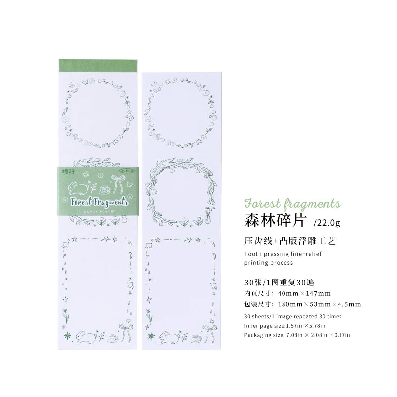 30 pcs Weekly Planner Notebook UnDated Agenda Schedule Daily Monthly Journal Book Portable Record Diary Plan Notepad Stationery Qme B