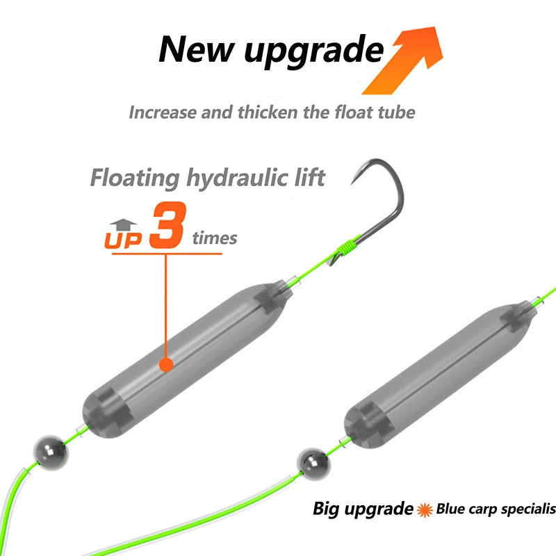 20 Fly Fishing Float Tube Strike Indicators EVA Bobbers Floating Tear Qme