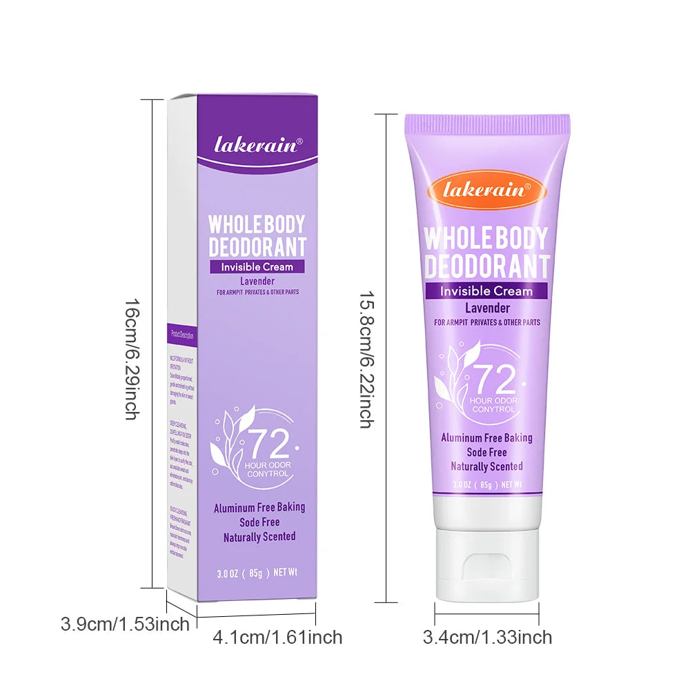 Body Deodorant 72 Hours Cream Fruit Scented Qme