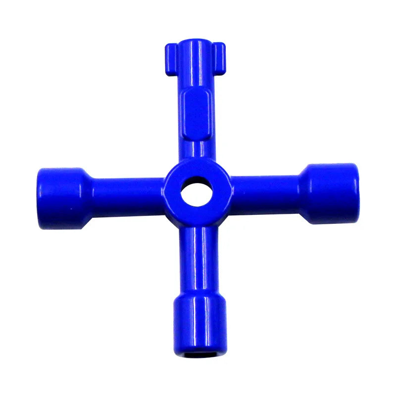 1 Single Inner Triangular Key Elevator Inside Triangle Water Meter Qme Blue