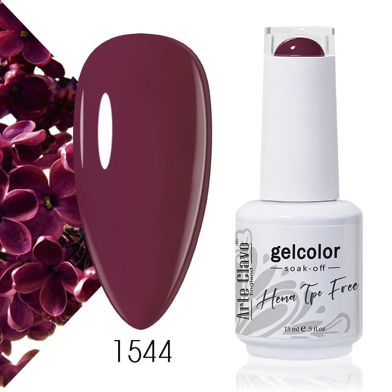 Arte Clavo Gel Nail Polish HEMA TPO Gorgeous Soak Off UV LED Semi