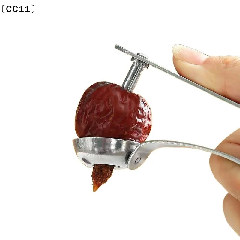 Stainless Steel Jujube Cherry Pitter Easy Use Durable Build Perfect Qme