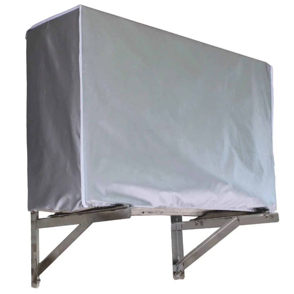 Air Conditioning Cover, Outdoor Main Unit, Outdoor Unit Cover, Wall-Mounted Air Conditioning Wind Deflector, Dust Cover Cove Qme 105x40x75cm