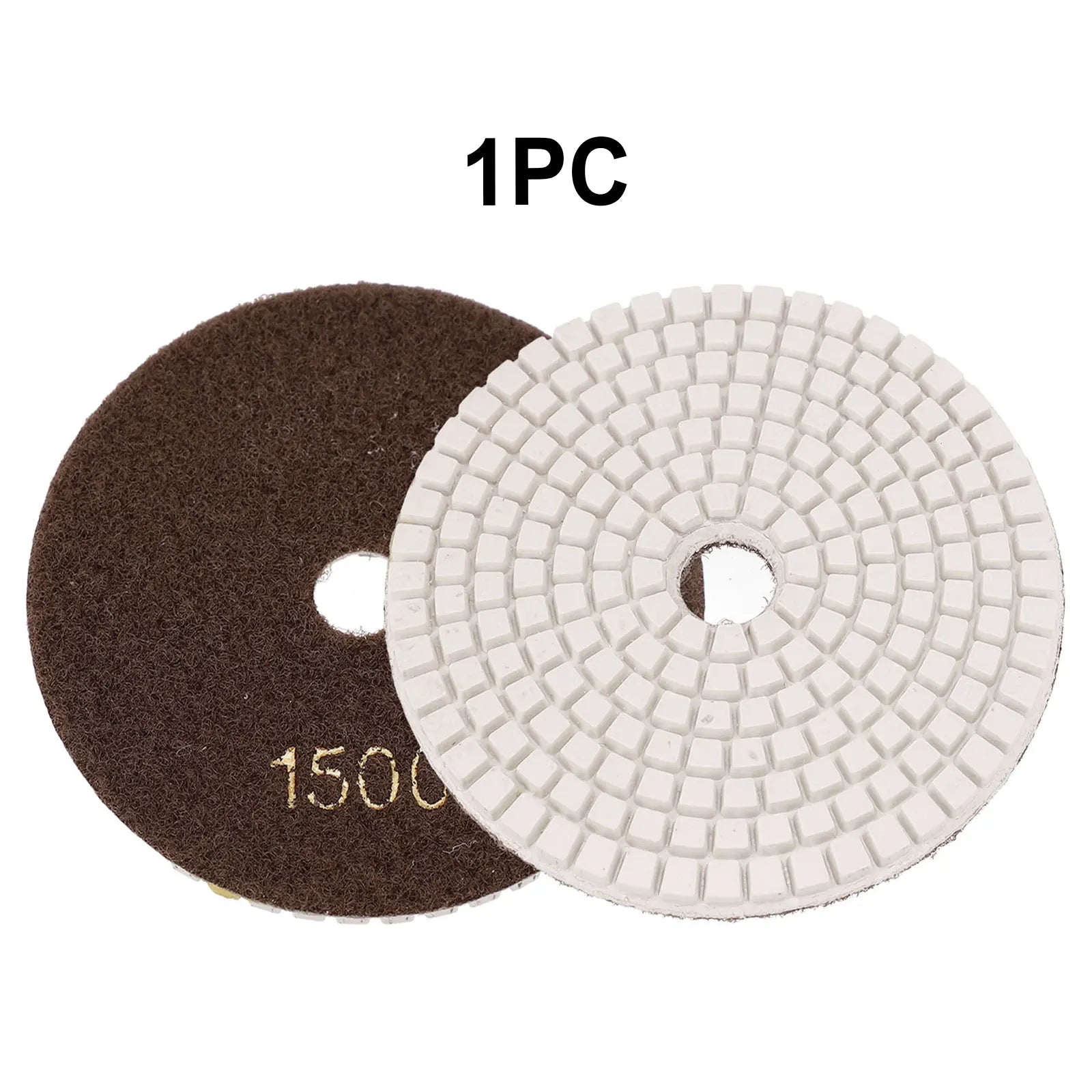 4 Inch 100mm Polishing Pads Wet/Dry For Granite Stone Concrete Marble Polishing Use Grinding Discs Pad Tools Qme 1500grit