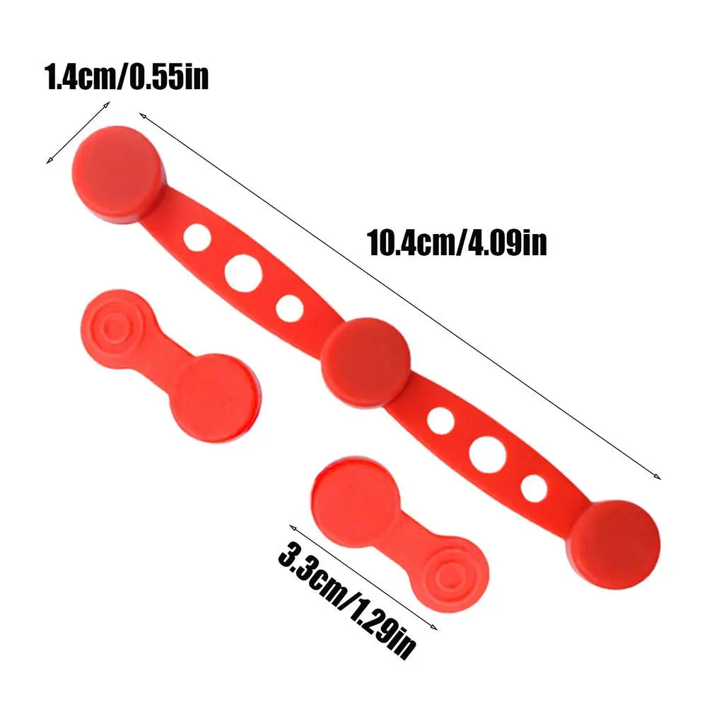 Air Fryer Liner Magnets Buckle Silicone Accessories Holder Holding Qme Red