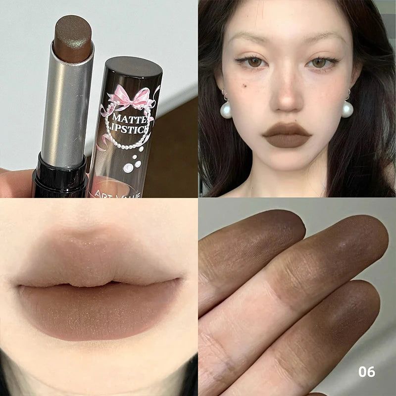 Art Value Matte Velvet Lipstick Long-lasting Pigment Brightening Qme AE820-6