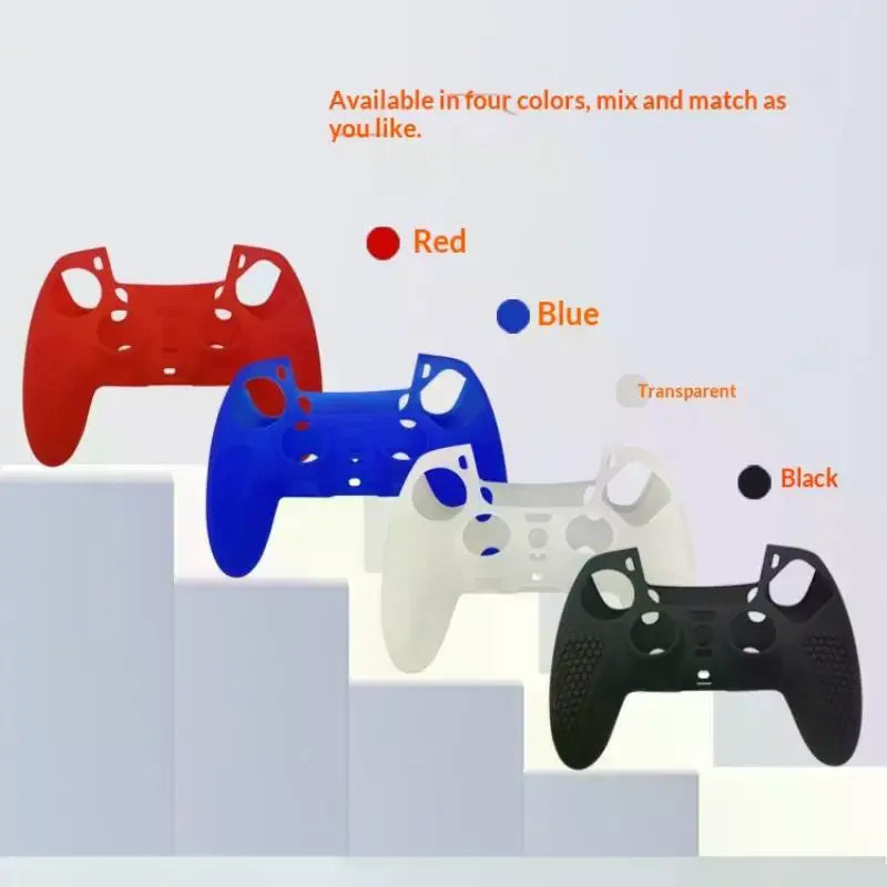 Game Console Waterproof Silicone Protective Cover Soft Anti-slip Qme