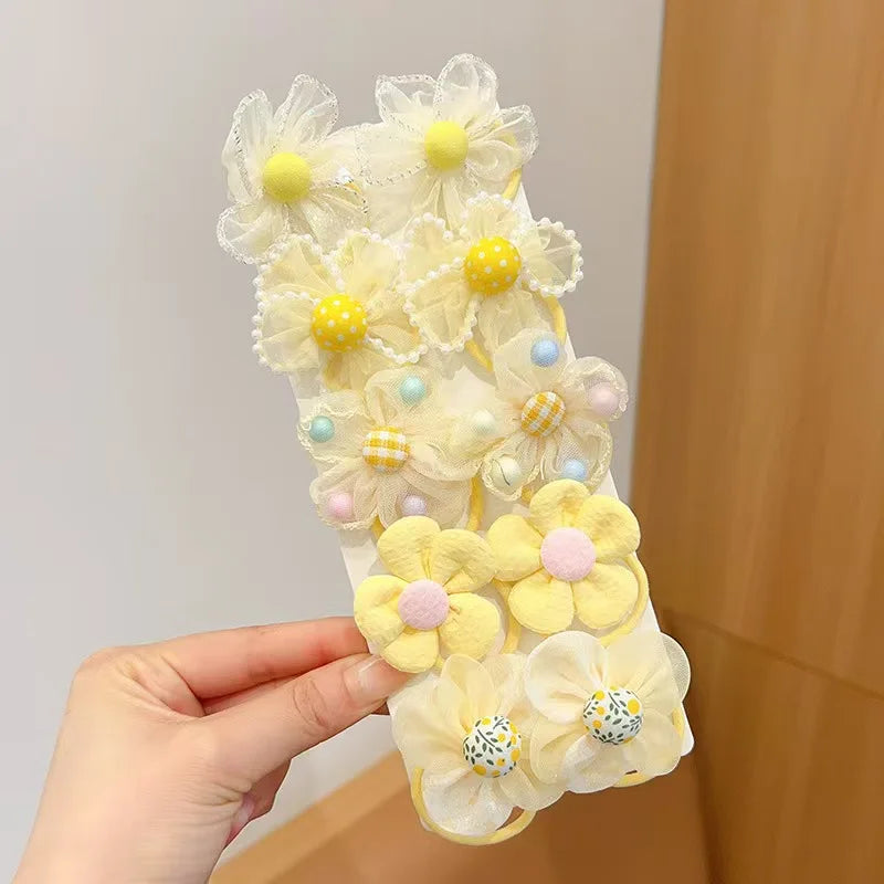 Hello Kitty Kuromi Hair Accessories: Gentle on Hair, Great Elasticity, Rubber Bands, Student Hair Ties, Hair Bands Qme 14