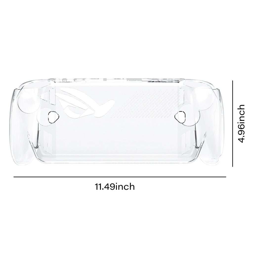Clear Shockproof Cover Lightweight Protector Shell Sleeve Anti-Scratch Anti-Drop Compatible with ROG Xbox Ally/Ally X Console Qme