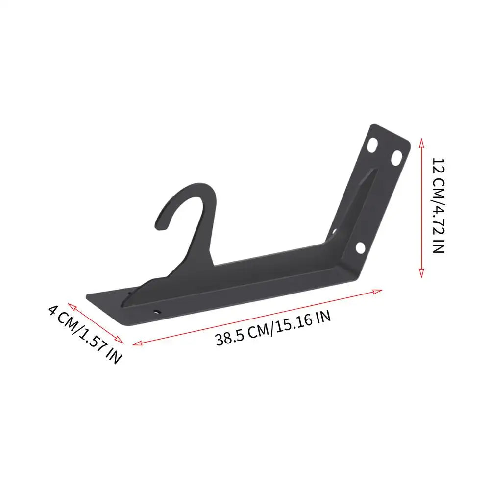 Closet Rod Bracket Bar Support Shelf Replacement Brackets Cabinet Qme China Mainland Black