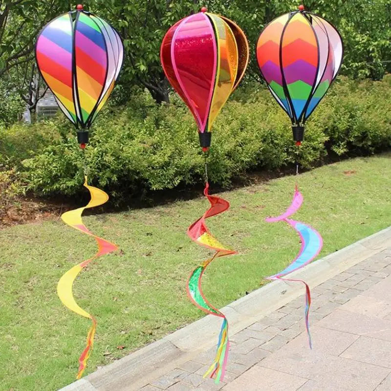 Outdoor Windmill Garden Yard Home Festival Celebration Balloon Air Qme