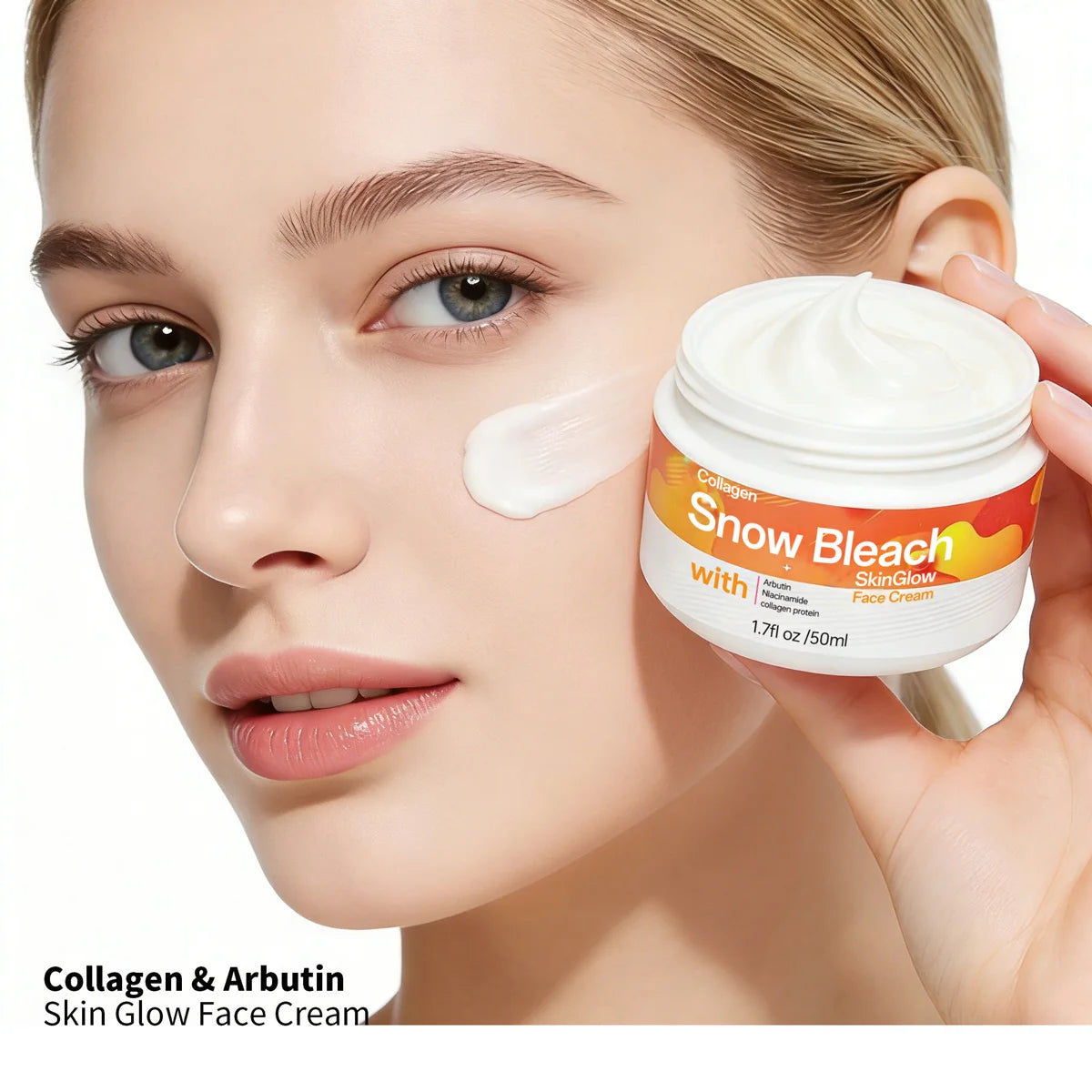 Arbutin Collagen Moisturizing Face Cream Anti Wrinkle Aging Fading Qme 50ml