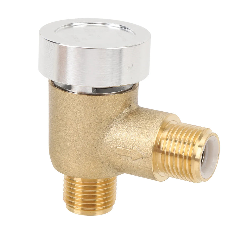 RV Vacuum Breaker Check Valve Brass Simple Installation Anti Siphon 571 VAC CHK A Prevent Backflow for Leaking Vacuum Breaker Qme as picture