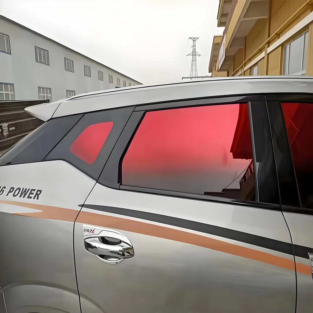 Gradient Solar Window Tint Film Color Changing Film Car Sun Shade Front Windshield Sunshade Protector Heat Insulation Universal Qme