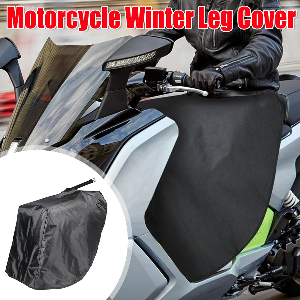 Motorcycle Winter Quilt Windproof Motorcycle Leg Cover Winter Thermal Quilt Water Repellent Winter Quilt for Motorcycles Scooter Qme