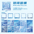 25 Pcs INS Patterned Cut Film Sticker Pack DIY Handbook Scrapbook Phone Case Photo Frame Calendar Creative Stationery Supplies Qme E
