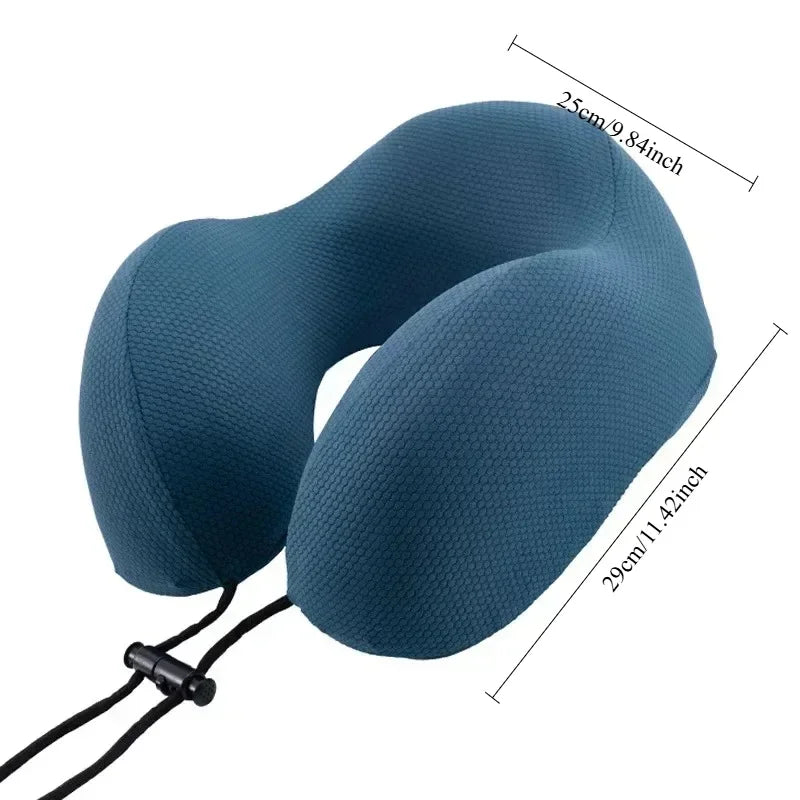 Multi Functional U-shaped Pillow Memory Cotton Comfortable Sleep Neck Qme